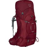 Osprey Ariel 55 Claret Red Extra Small/Small - Women`s: CLARETRED