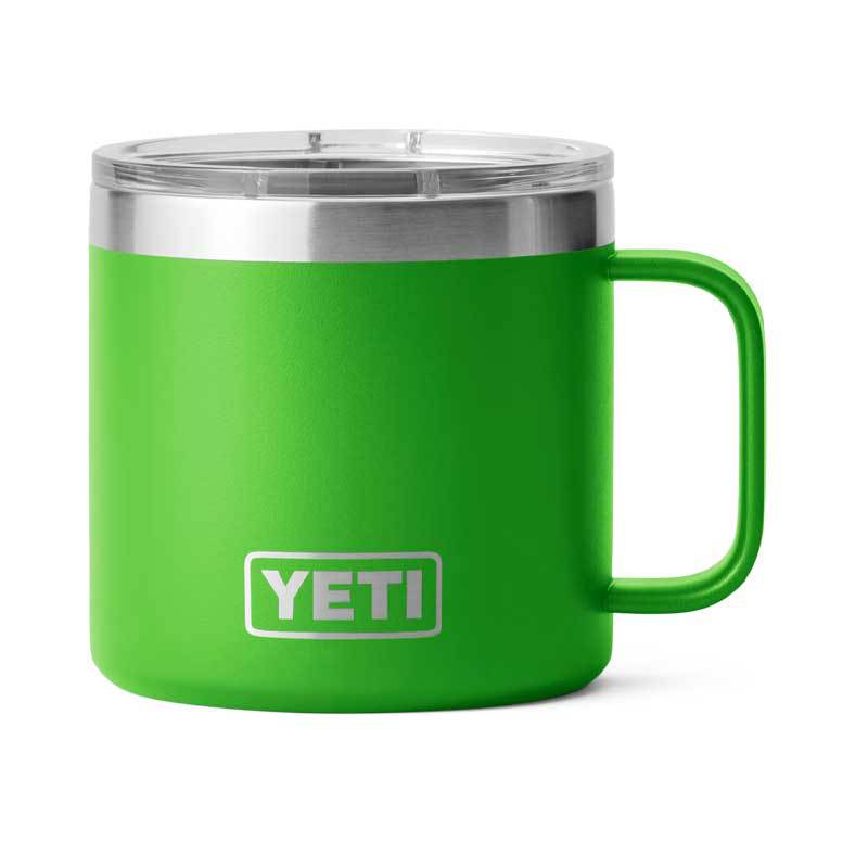 Yeti Rambler 35 oz Mug Chartreuse Straw Cap LIMITED EDITION