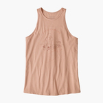 Patagonia Be There Now Organic High Neck Tank - Women`s: SCOTCHPINK/SPSU