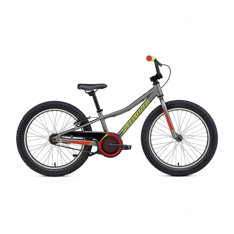Specialized Riprock 20 Coaster Bike Sterling Gray/Nordic Red/Hyper Green - Kid`s