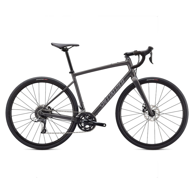 Specialized Diverge E5 Bike - Satin Smoke/Cool Grey/Chrome/Clean