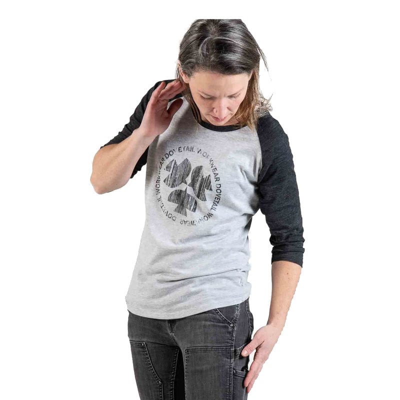 Dovetail 3/4 Sleeve Logo Work Shirt - Women`s