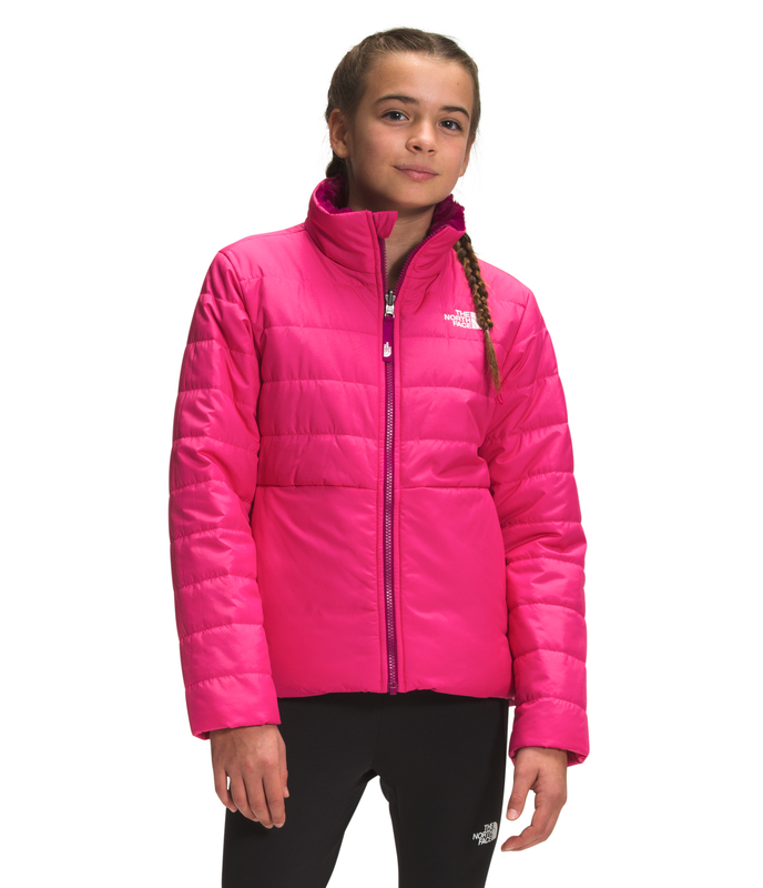  The Norrth Face Reversible Mossbud Swirl Jacket - Girl's
