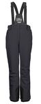 Killtec KSW 249 Ski Pants with Detachable Straps - Women`s: BLACK/0200