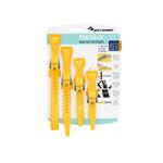 Sea To Summit Stretch-Loc Strap Set - 4 Pack: YELLOW