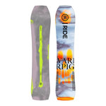 Ride Warpig Snowboard: BLU/ORG