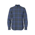 The North Face Arroyo Flannel Shirt Long Sleeve Men`s: TNFBLKMDSHDW/ORF