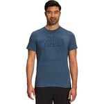 The North Face Half Dome Tri-Blend Short Sleeve Tee - Men`s: SHDYBLUHTHR/LKG