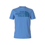 The North Face Half Dome Tri-Blend Short Sleeve Tee - Men`s: SPRSONICBLUHTHR/N9S