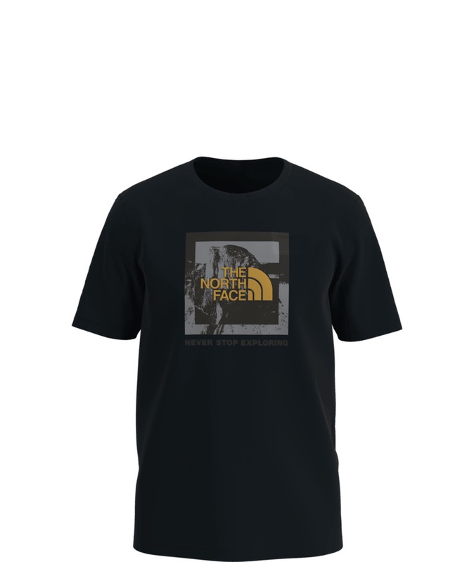 The North Face Men's Recycled Climb Graphic Short Sleeve T-Shirt, Medium, Black