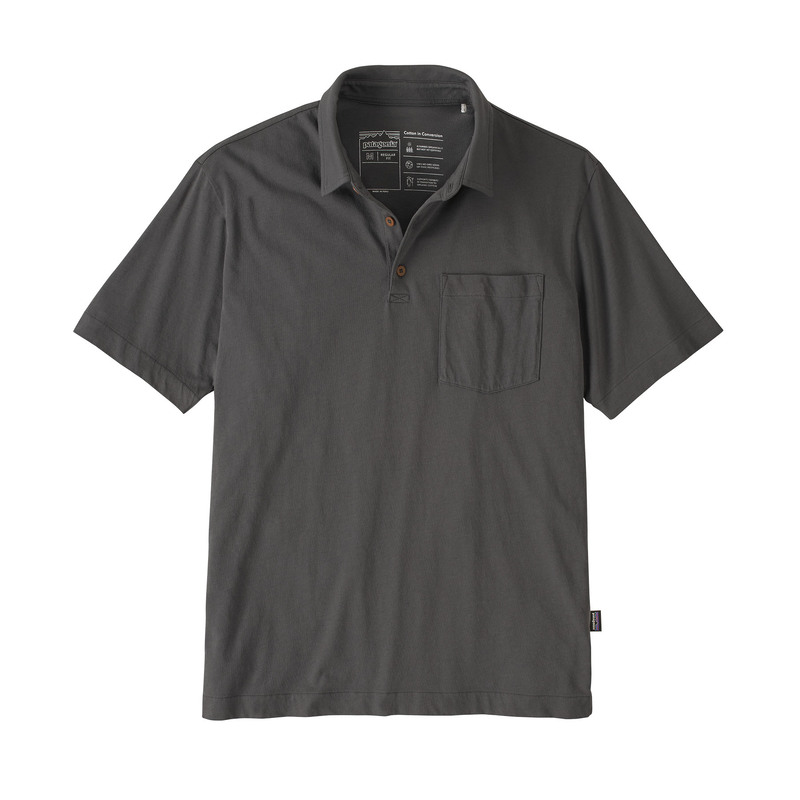 Patagonia Cotton in Coversion Lightweight Short Sleeve Polo - Men`s