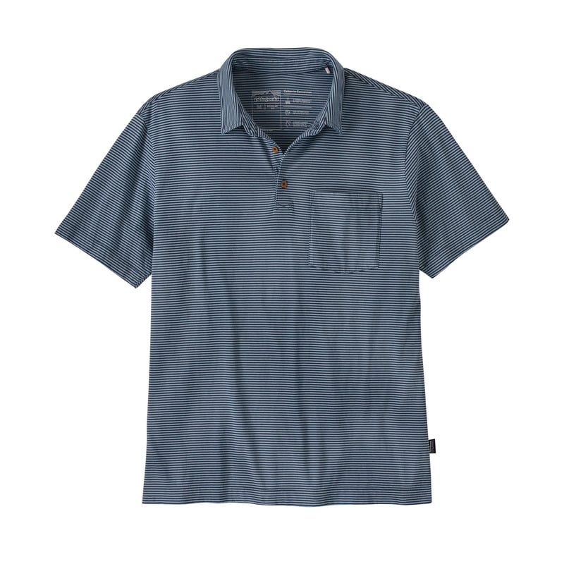Patagonia Cotton in Coversion Lightweight Short Sleeve Polo - Men`s