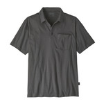Patagonia Cotton in Coversion Lightweight Short Sleeve Polo - Men`s: FTHSTRPFORGRY/FMSG