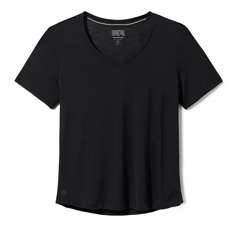 Smartwool Active Ultralite V-Neck Short Sleeve - Women`s