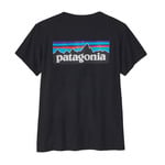 Patagonia P-6 Logo Responsibili-Tee - Women`s: BLACK/BLK