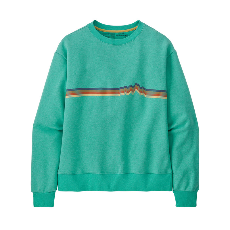 Patagonia Ridge Rise Stripe Uprisal Crew Sweatshirt - Women`s