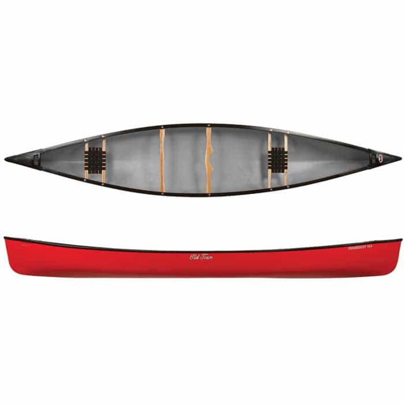 Old Town Penobscot 164 Canoe - Red