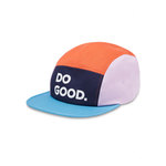 Cotopaxi Do Good 5 Panel Hat: MARITIMERIVER/MTRV