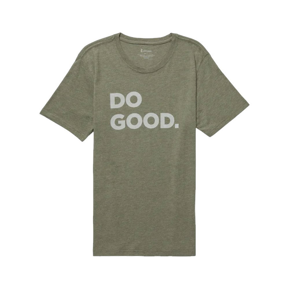 Cotopaxi Do Good Short Sleeve T-Shirt - Men`s: FATIGUE/FTG