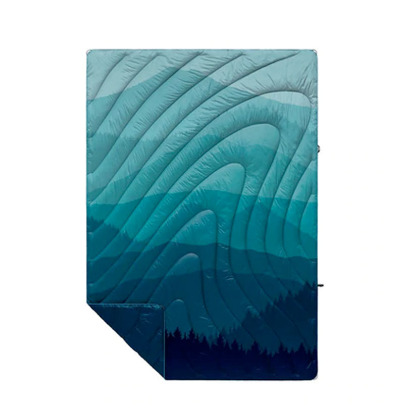 Rumpl Original Puffy Blanket Blue Ridge Fade