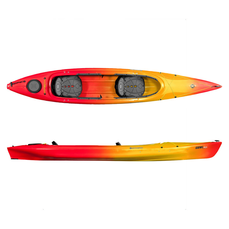 Perception Cove 14.5 Tandem Kayak - Sunset