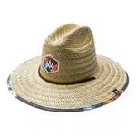 Hemlock Hat Co Kailua Sun Hat: HAWAIIANFLORALPRINT