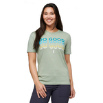 Cotopaxi Do Good Repeat Organic s/s T-shirt - Women`s: SILVERLEAF