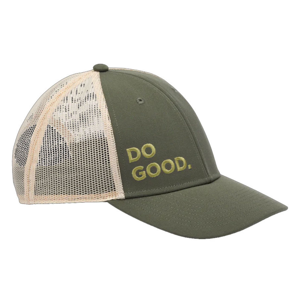 Cotopaxi Do Good Trucker Hat: FATIGUE/FTG