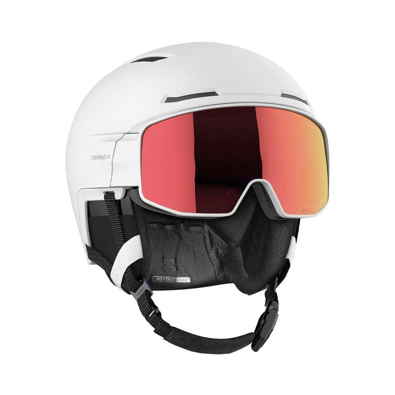 Salomon Driver Sigma Photo Helmet - White Alpine Shop