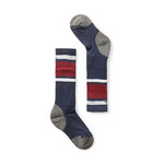 Smartwool Wintersport Full Cushion Stripe OTC Socks - Men`s: DPNAVY/092