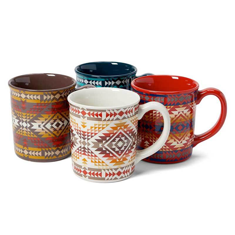 Pendleton - Smith Rock Ceramic Mug Set of 4