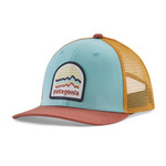 Patagonia Kids Trucker Hat: RDGMNSKIFFBLU/RMBL