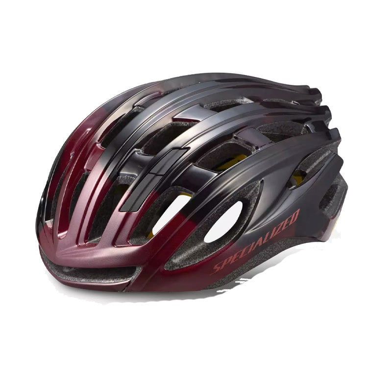 Specialized Propero 3 ANGI MIPS Helmet - Gloss Maroon/Gloss Black