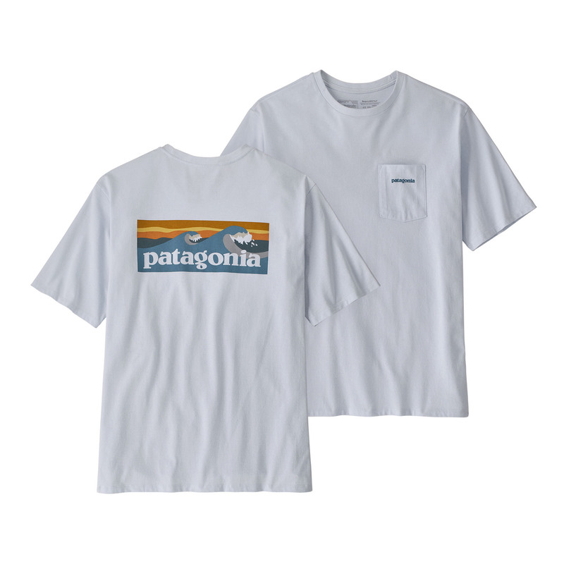 Patgonia Boardshort Logo Pocket Responsibili-Tee - Men`s