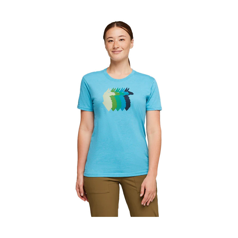 Cotopaxi Llama Sequence Organic Shortsleeve T-shirt - Women`s