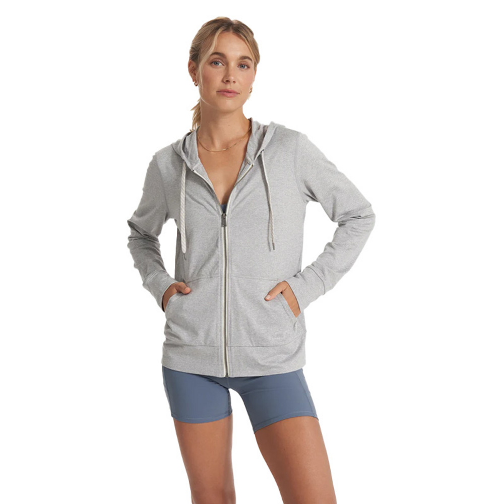 Vuori Halo Performance Hoodie 2.0 - Women`s: PALEGRYHTHR/PHG