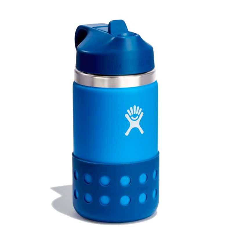 Hydro Flask Kids Wide Mouth with Straw Lid 12 oz - Lake