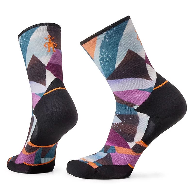 Smartwool Trail Run Targeted Cushion Mosaic Pieces Print Crew Socks - Women`s