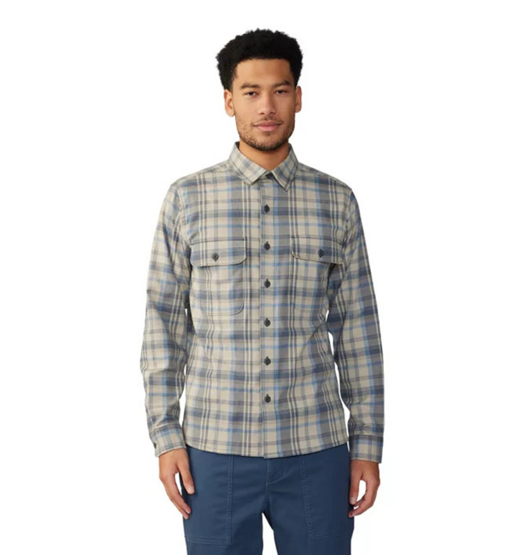 Mountain Hardwear Voyager One Flannel Shirt Long Sleeve - Men`s