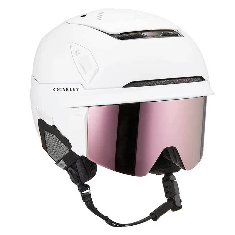 Oakley MOD 7 MIPS Helmet- White/PRizm Rose Gold+Prizm Clear
