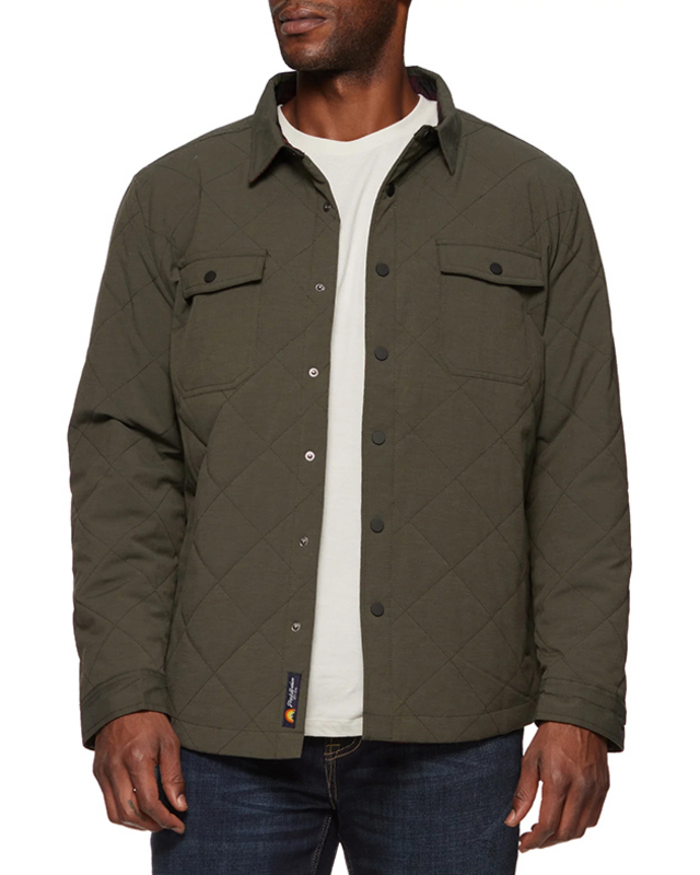 Flag and Anthem Chapin Flannel-Lined Quilted Jacket - Men`s
