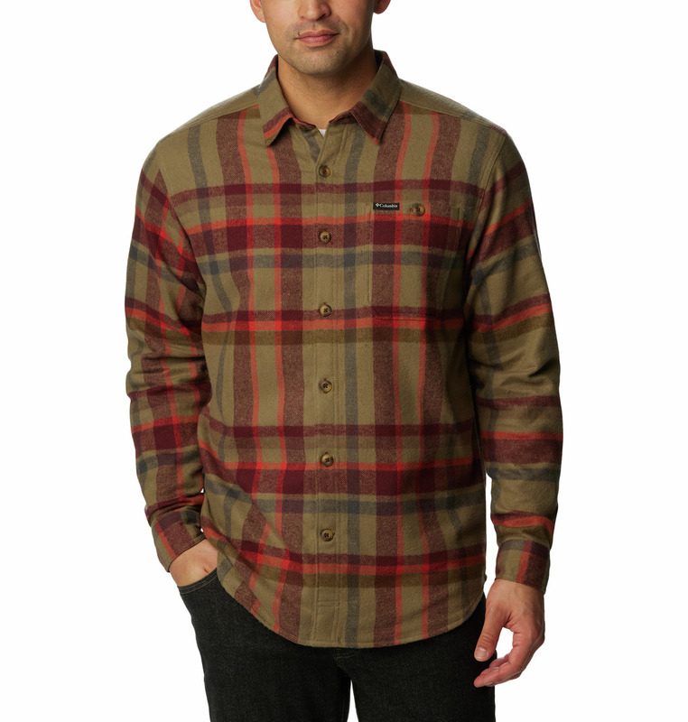 Columbia Pitchstone Heavyweight Long Sleeve Flannel - Men`s