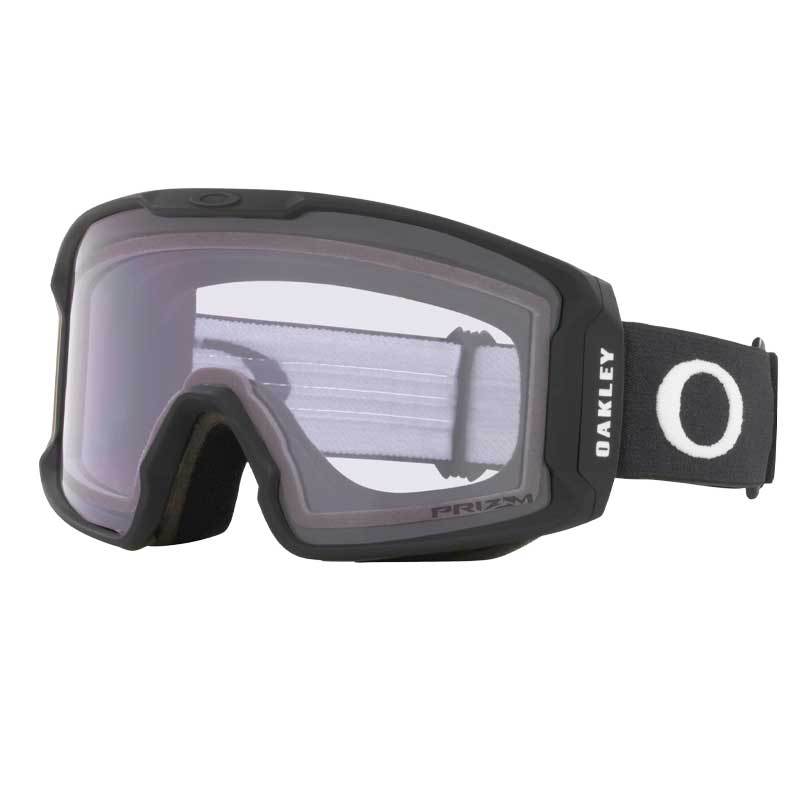 Oakley Line Miner M Goggle- Prizm Snow Clear Len- Matte BLack Strap