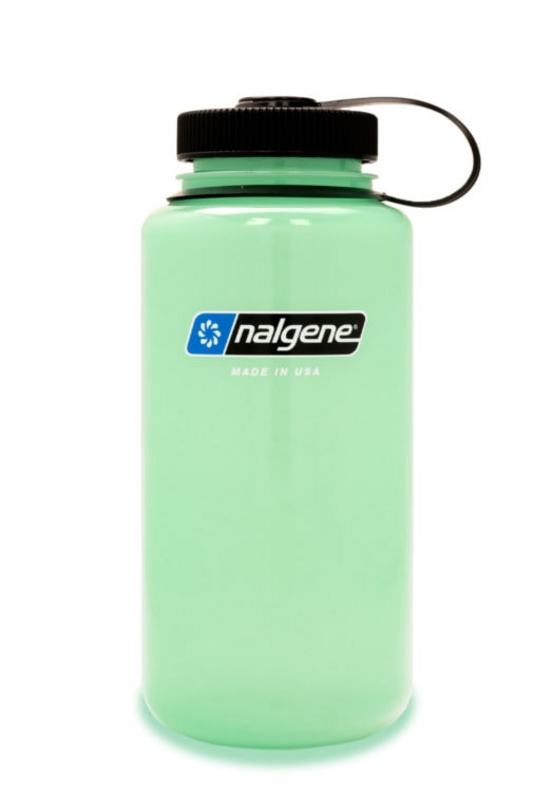 Nalgene Sustain 32 oz. Wide Mouth Water Bottle - Clementine