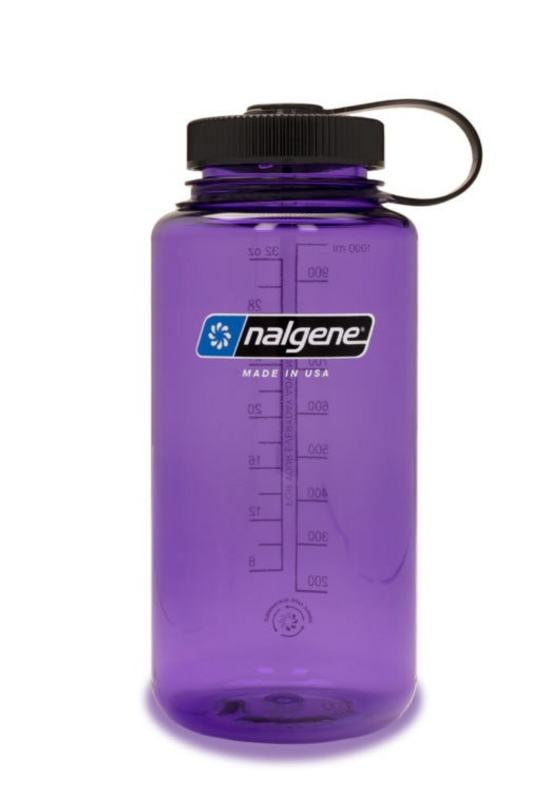 Nalgene 32oz Wide Mouth Sustain Water Bottle - Purple