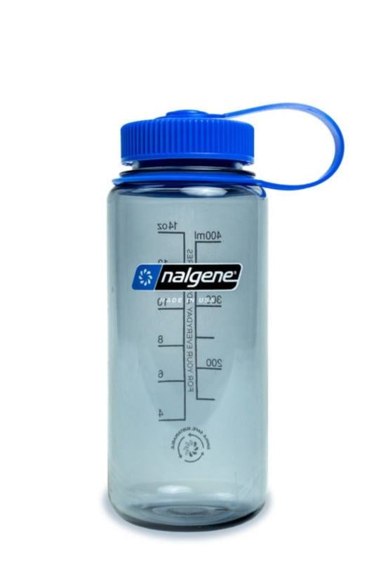  Nalgene 16 Oz Wide Mouth Sustain Water Bottle - Gray