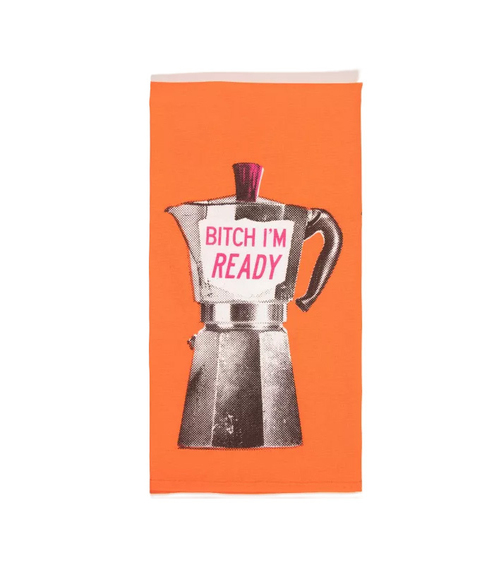 Blue Q Bitch I`m Ready Dish Towel