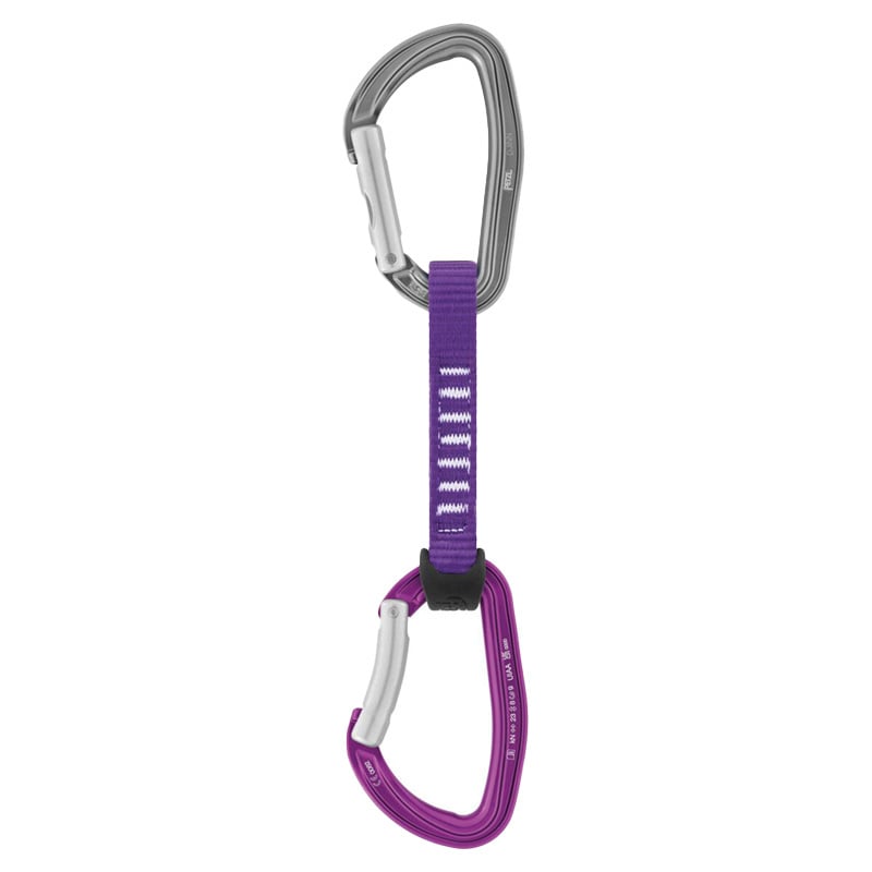 Petzl Djinn Axess Quickdraw - 11cm Violet