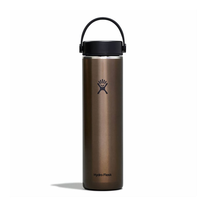 Hydro Flask Lightweight Wide Mouth Trail Series 24 oz - Obsidian