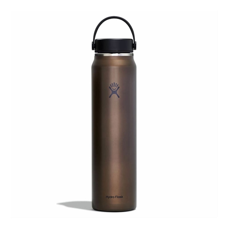Hydro Flask Lightweight Wide Mouth Trail Series - 40oz Obsidian